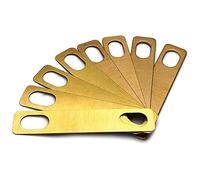 Lodokdre 8 PEZZI Chitarra Collo Piastra 0.2 Mm 0.5 Mm 1 Mm Chitarra Guarnizione Sostituzione Chitarra Collo Aumento Guarnizione Accessori