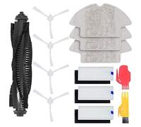 Lodokdre Accessori di ricambio, parti principali, per pulire i lati, rotoli, filtri HEPA, compatibili aspirapolvere 360 S6, accessori per la pulizia