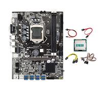 Lodokdre B75 BTC Minatore Scheda Madre 8XUSB+G1630 CPU+ Interruttore+ SATA+6Pin a Doppio 8Pin +con Luce Interruttore