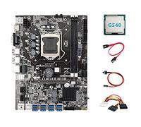 Lodokdre B75 ETH Mining scheda madre 8XPCIE a USB+G540 CPU+4PIN a SATA + SATA+Switch Scheda madre LGA1155 Miner