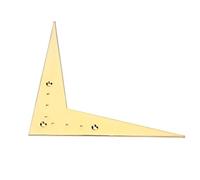 Lodokdre Chitarra Elettrica Metallo Corde Supporto Piastra V Stile Corde Titolare