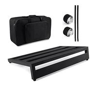 Lodokdre Pedaliera per chitarra effetti per chitarra Pedalboard in lega di alluminio borsa per il trasporto effetto, piastra a pedale