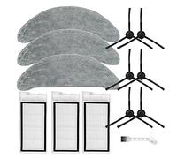 Lodokdre Pezzi di ricambio per laterale filtro HEPA per eve plus robot aspirapolvere accessori