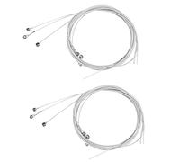 Lodokdre Set di 12 150XL misura 0,009 pollici stringhe in acciaio per chitarra elettrica