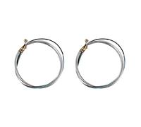 Lodokdre Set di 2 stringhe per violino 4/4 in acciaio nucleo sfera fine G D A E