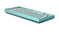 Lodokdre TESTER84 Tastiera Meccanica Da +Kit Asse Rosso Tastiera -Swap Cablato RGB Luce Posteriore Tastiera Meccanica Verde