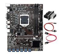 Lodokdre Versione 12 Scheda B250C BTC Mining Scheda Madre+USB3.0 Adattatore+SATA Line+Switch Line 12 USB3.0 (PCIE) LGA1151 DDR4 MSATA