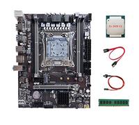 Lodokdre X99 Scheda Madre LGA2011-3 Computer Scheda Madre con E5-2609 V3 CPU+DDR4 4G 2666Mhz RAM+ SATA+ Interruttore