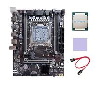 Lodokdre X99 Scheda Madre LGA2011-3 Computer Scheda Madre Supporto DDR4 ECC Memoria RAM con E5 2666 V3 CPU+ SATA+Pad Termico