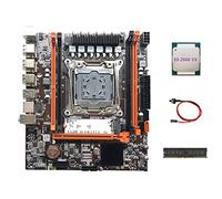 Lodokdre X99H Scheda Madre LGA2011-3 Computer Scheda Madre Supporto DDR4 Memoria con E5 2666V3 CPU+DDR4 4GB 2133Mhz RAM+ Interruttore