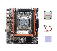 Lodokdre X99H Scheda Madre LGA2011-3 Computer Scheda Madre Supporto DDR4 Memoria RAM con E5 2666V3 CPU+ Interruttore Termico