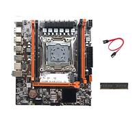 Lodokdre X99H Scheda Madre LGA2011-3 Computer Scheda Madre Supporto DDR4 RAM Memoria con DDR4 4G 2133Mhz RAM+ SATA