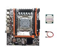 Lodokdre X99H Scheda Madre LGA2011-3 Computer Scheda Madre Supporto Xeon E5 2678 2666 V3 Serie CPU con E5 2666V3 CPU+ Interruttore