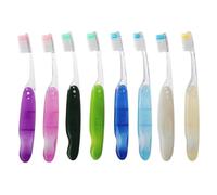Lodoot 1pc Spazzolino da denti portatile pieghevole con setole morbide da viaggio da viaggio campeggio escursionismo all'aperto con setole morbide portatile da viaggio