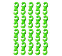 Lodoot 20 pezzi clip per cavo freno bici chiusure S-Style Lines chiusure accessori ciclismo gestione cavi bici fissaggio