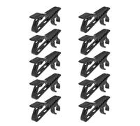 Lodoot 3x 10pcs Metallo Microfono Risvolto Fermacravatta Per Risvolto Lavalier Mic Fotografia Studio Microfono Accessori Microfono Microfono Risvolto Tie Clip Lavalier Mic Accessori