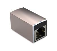 Lodoot Accoppiatore RJ45 RJ45 maschio a femmina connettore per Cat8 Cat7 Cat6A Cat6 Cat5e Cat5 connessione segnali superiori cavo di rete