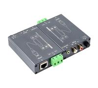 Lodoot Analoghi Digital Sound Extender RCA 3.5mm Stereo Over Ethernet Singolo Cat5e Cat6 Cavo LPCM Extender per Laptop
