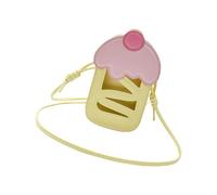 Lodoot Borsa a tracolla piccola in pelle da donna, alla moda, per telefoni cellulari, portafoglio, con tracolla regolabile, mini borsa a tracolla per telefono, Giallo, One Size