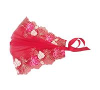 Lodoot Elegante Mantiglia Ricamato Testa Wrap Morbido Capelli Bandana Hairpieces Sciarpa di Pizzo Copricapo per Preghiera Religiosa Ricamato Fiore Nastro di pizzo Foulard