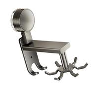 Lodoot Gancio per utensili da cucina in alluminio con rotazione a 360 gradi per utensili da parete per appendere e riporre facilmente il rack antiruggine