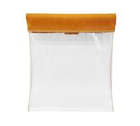 Lodoot Premiums - Borsa trasparente per tee da golf, resistente all'acqua e ad alta visibilità, per un rapido accesso agli accessori da golf, per esterni, trasparente