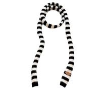 Lodoot Sciarpa a maglia per le donne Cintura lunga skinny cravatta sciarpa al collo Ragazze Puntelli Foto Fazzoletto lungo Sciarpa Skinny Cravatta Sciarpa lunga a righe in pelle con etichetta lavorata