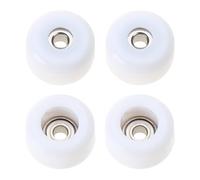 Lodoot WWHJR - Confezione da 4 ruote con cuscinetti per camion, per skateboard, skateboard, scooter, statuette, skateboard Accs Finger con ruote