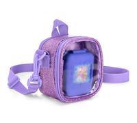 LoDrid Custodia da viaggio compatibile con Bitzee Interactive Toy Digital Pet, borsa protettiva con tracolla regolabile per animali domestici elettronici virtuali e accessori, viola (solo borsa)