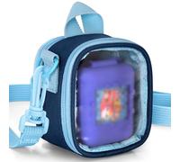 LoDrid Custodia da viaggio compatibile con Bitzee Interactive Toy Digital Pet, borsa protettiva con tracolla regolabile per animali domestici elettronici virtuali e accessori, blu (solo borsa)
