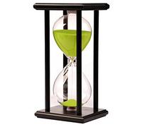 Lodunsyr Sabbia Timer Orologio Ornamento per La Casa Clessidra 30 Minuti Scrivania Decorazione per Soggiorno Tavolino da caffè Gioco di Scuola 30 Minuti Clessidra Hourglass Timer Clessidra Verde