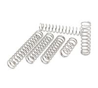LOEASE 10 pz 1.2mm Diametro del Filo in Acciaio Inox 304 Molla di Compressione di Pressione Piccola Molla 10-50mm Lunghezza Compresso 8-20mm Diametro Esterno (Size : 1.2 * 20 * 50)