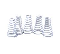 LOEASE 10 pz Diametro del Filo 0.3mm/0.4mm/0.5mm/0.6mm/0.8mm Torre Molla Conica Molle di Compressione in Acciaio Inox 304 Altezza 15mm ~ 76mm (Size : 10pcs 0.8 * 12-20 * 30mm)
