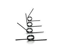 LOEASE Molla a V da 10 Pezzi, Molla Piccola con Diametro del Filo di 2,0 mm, Molla a forcina, Molla a 180/120/90/60 Gradi, 10 Pezzi (Size : 120 Degrees, Color : 18MM_3 LAPS)