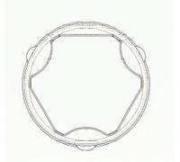 LÖBRO Set Manicotti Asse per Ford Focus III Familiare C - Max II Dxa / CB7 Dxa