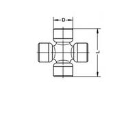 Giunto albero di trasmissione Giunto cardanico U 940 SPIDAN