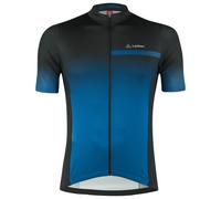 Loeffler Coogan Mid Full Zip Short Sleeve Jersey Blu 50 Uomo