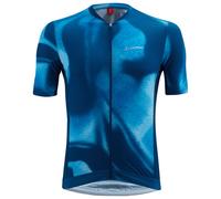 Loeffler Psy Mid Full Zip Short Sleeve Jersey Blu 52 Uomo Navy