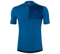 Loeffler Skys Block Mid Half Zip Short Sleeve Jersey Blu 52 Uomo