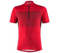 Löffler - Bike Shirt Half-Zip Sparta - Maglietta da ciclismo 48 rosso