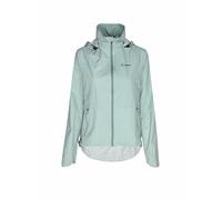 LÖFFLER Giacca da ciclismo da donna WPM Pocked CF con cappuccio verde chiaro | 42