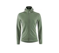 LÖFFLER Giacca in pile da sci di fondo da donna Tech-Merino Hoodie oliva | 36