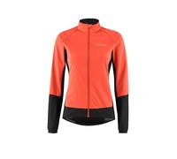 LÖFFLER Giacca invernale da ciclismo da donna Alpha Airblocc Light corallo | 44