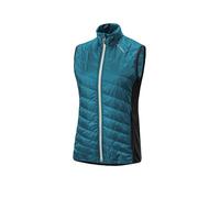 LÖFFLER Gilet da sci di fondo da donna PL60 petrolio | 42