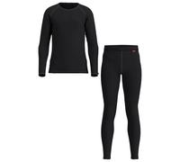 Löffler - Kid's Set Long Transtex Warm - Intimo sintetico 140 nero