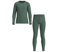 Löffler - Kid's Set Long Transtex Warm - Intimo sintetico 152 olivia