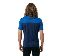 Loeffler Maglia A Maniche Corte Mondo Half Zip Navy