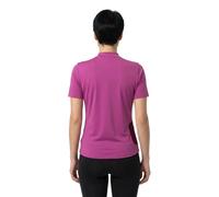 Loeffler Maglia A Maniche Corte Skys Block Mid Half Zip Rose