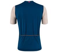 Loeffler Skys Clear Mid Full Zip Short Sleeve Jersey Blu 46 Uomo Navy