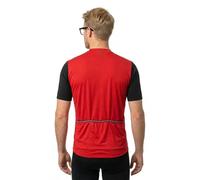Loeffler Maglia A Maniche Corte Skys Clear Mid Full Zip Red